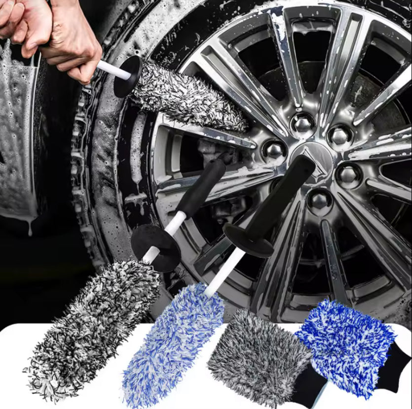 Microfiber Wheel Brush
